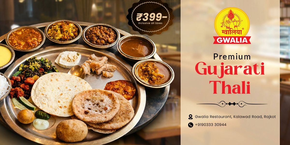 Gwalia Authentic Royal Gujarati Thali